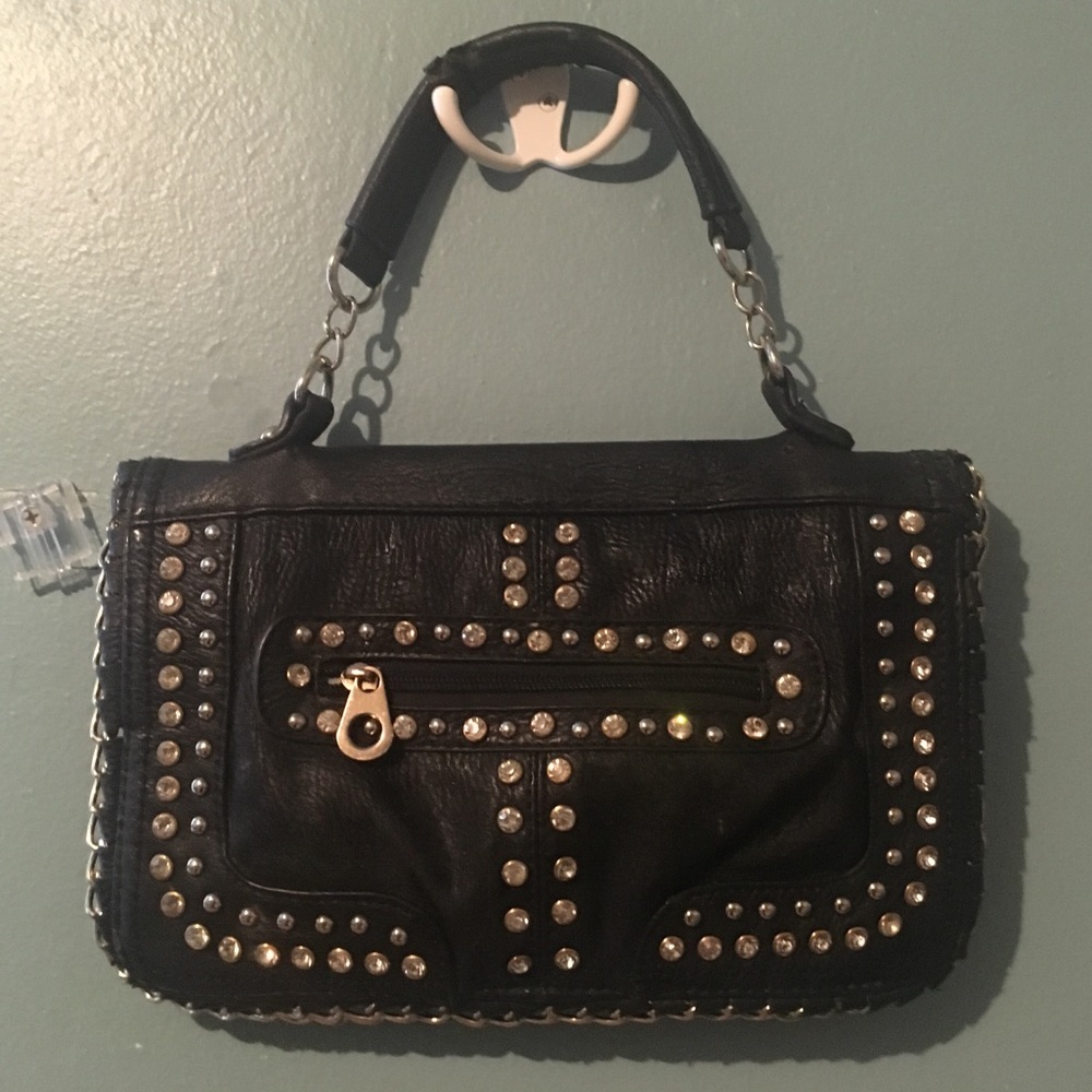 Black handbag